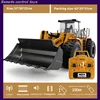 Huina 583 Alloy Engineering Vehicle Remote Control Shovel Hydraulic Bulldozer Professional Bulldozer Electric Toy LoadingVehicle 1