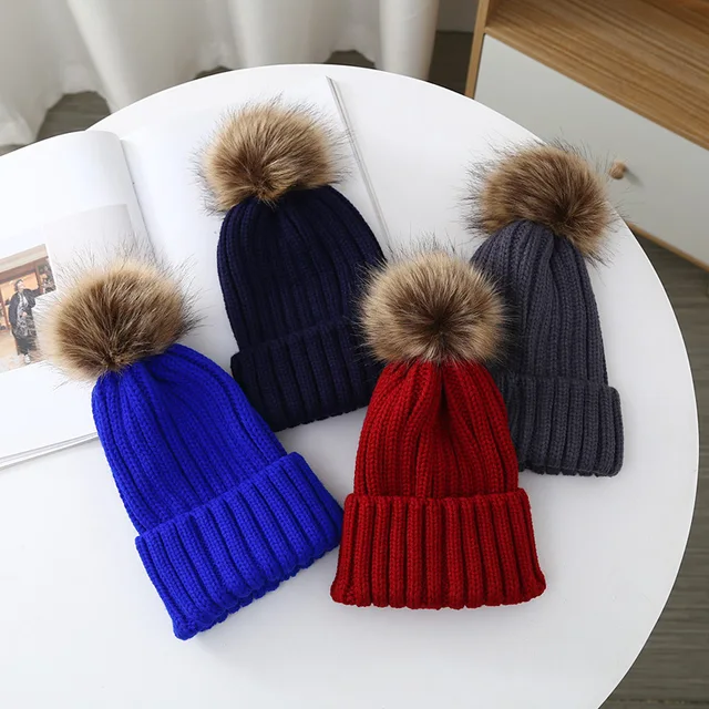 Brillabenny Cappello Cuffia Cristalli Strass PON PON Pelliccia Donna Berretto Hat Fur Luxury Neve Sci Regalo (Bianco