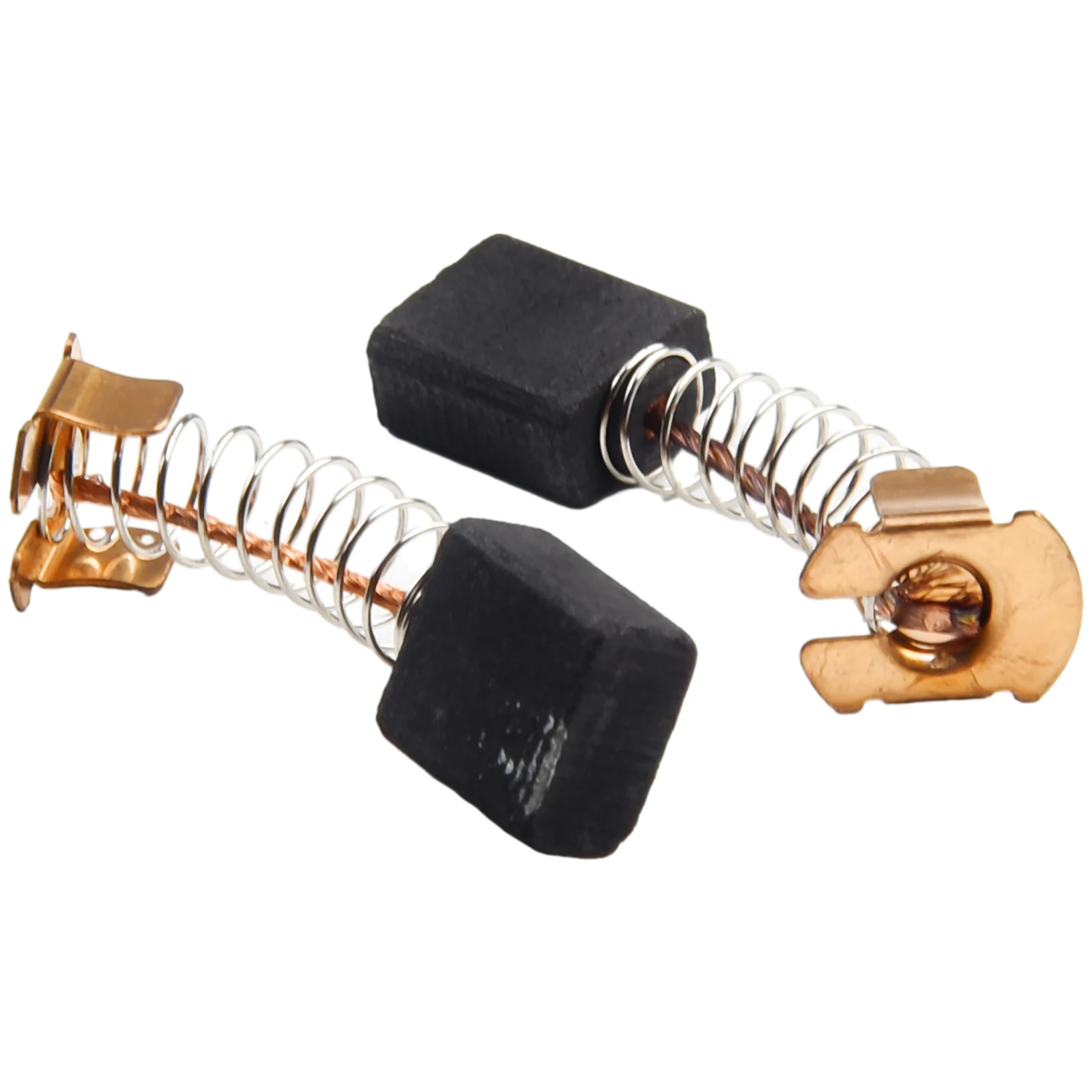 

Motor Carbon Brush Carbon Brush 2pcs 6x11x15mm Black Good Performance Electric Drill Electric Tools Replacement Parts