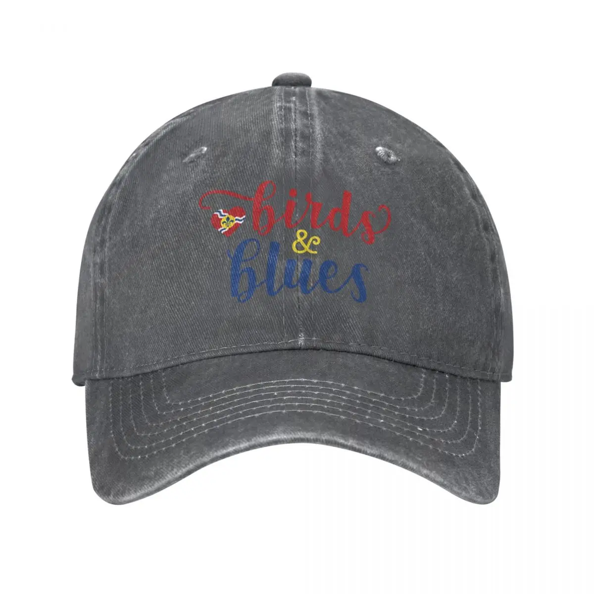 St. Louis Cardinals and Blues Baseball Cap Fashion Beach Gentleman Hat Sun  Hats For Women Men'S