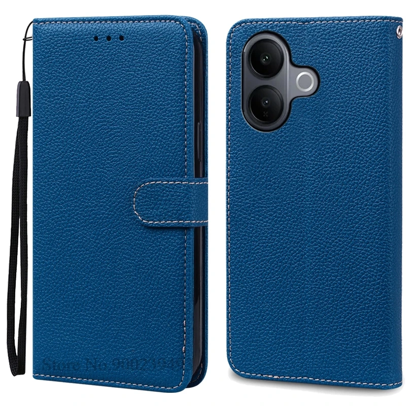Premium Wallet Flip Leather Cover for Vivo V60 Lite 5G - Stylish Book Coque s Shell