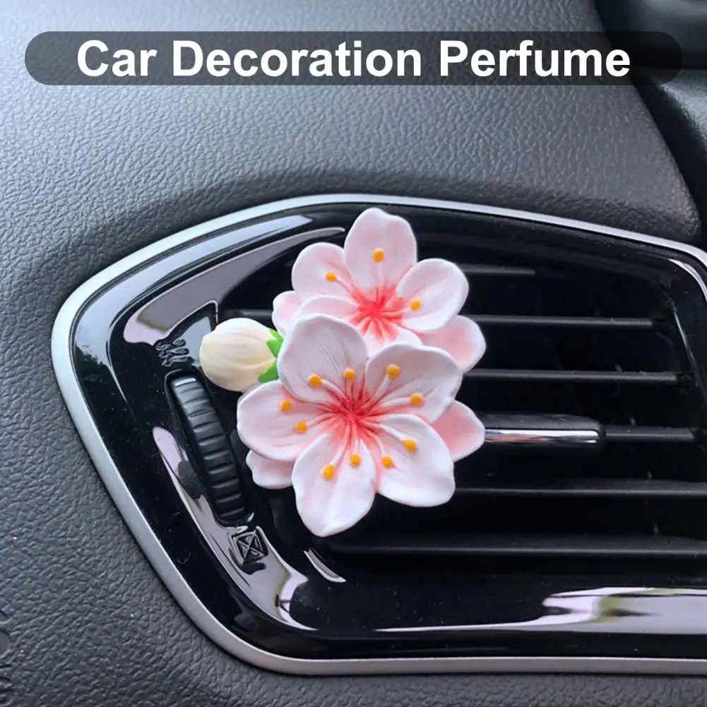 

Air Outlet Perfume Clip 1 Set Unique with Essential Oil Compact Vehicle Air Outlet Freshener Diffuser Interior Accessories