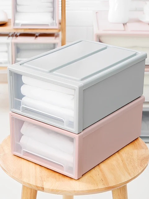 Stackable Organizer Chest of Drawers,Plastic Storage Bins with Drawers,Organization  and Storage Drawers for Bedroom Living Room - AliExpress