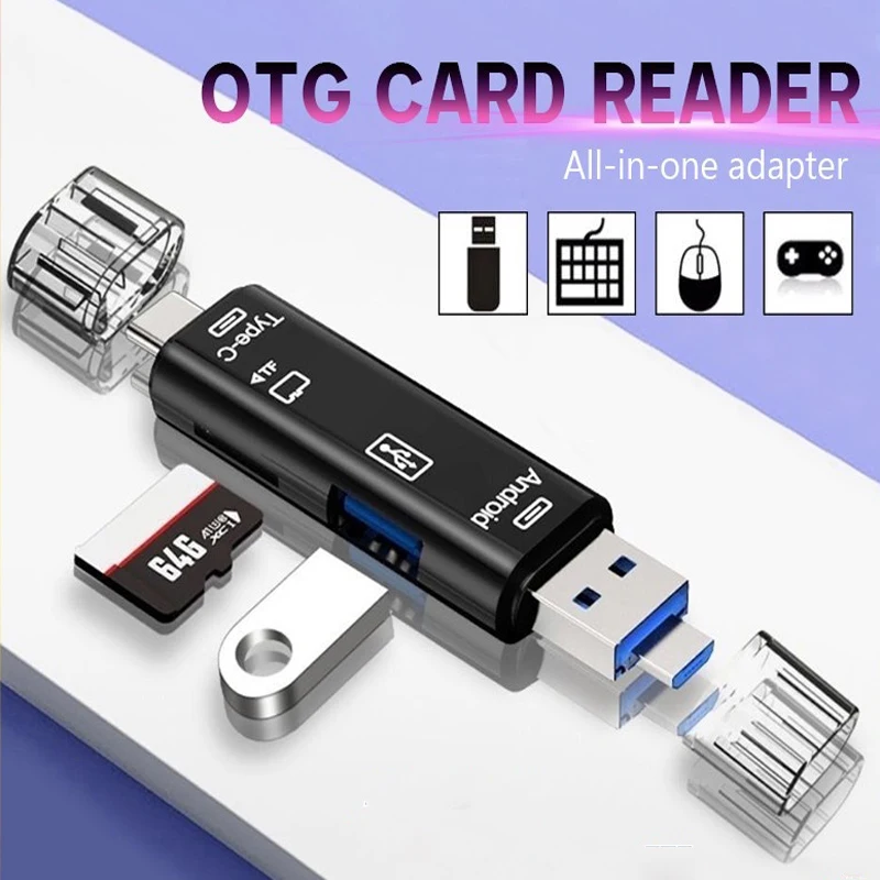 USBCTFSDCardReaderAndroidMicroSDCardtoUSBAdapterMemory