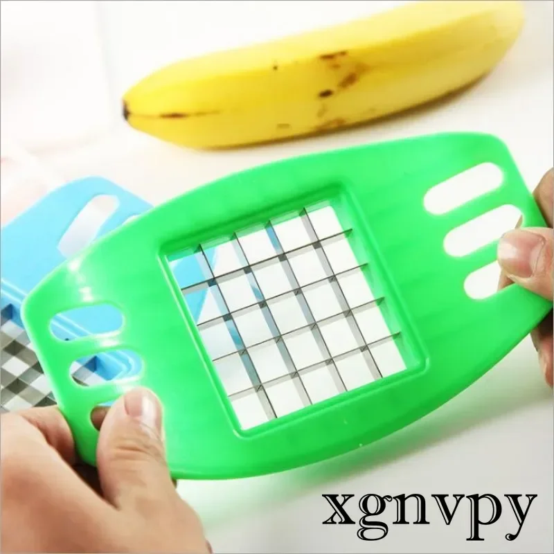xgnvpy Mini Creative Potato Slicer Home Deep Cutter Fries Knife Kitchen Gadget Tool Accessories For Fries Cutting