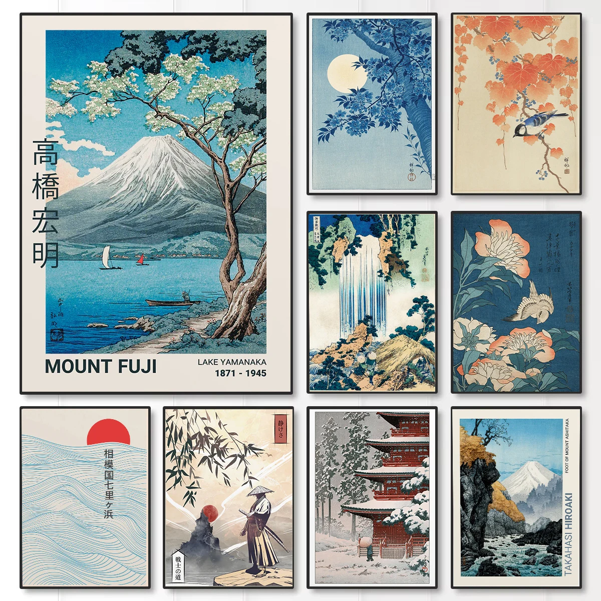 Mount Fuji Canvas Print 1