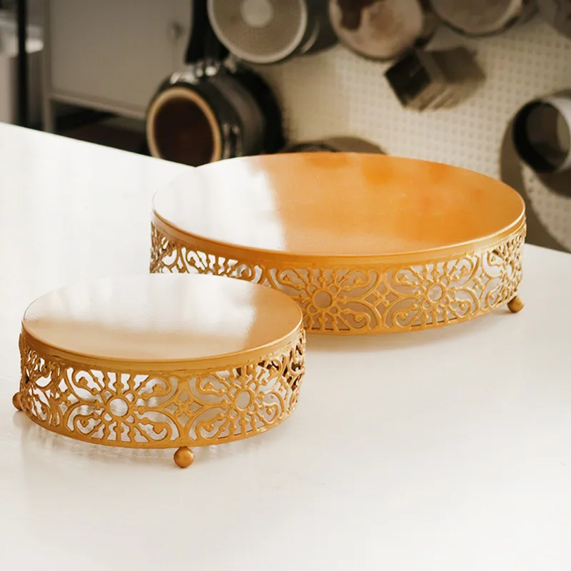 Description Picture 3 of item8/10/12 Inch Metal Cake Stand Holder Dessert Cupcake Pastry Cakes Display Plate Tray Serving Platter for Wedding Birthday Party