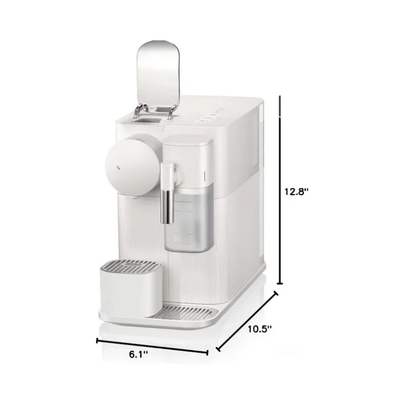 HOT Product  Coffee Makers Lattissima One Original Espresso Machine with Milk Frother, Silky White 6