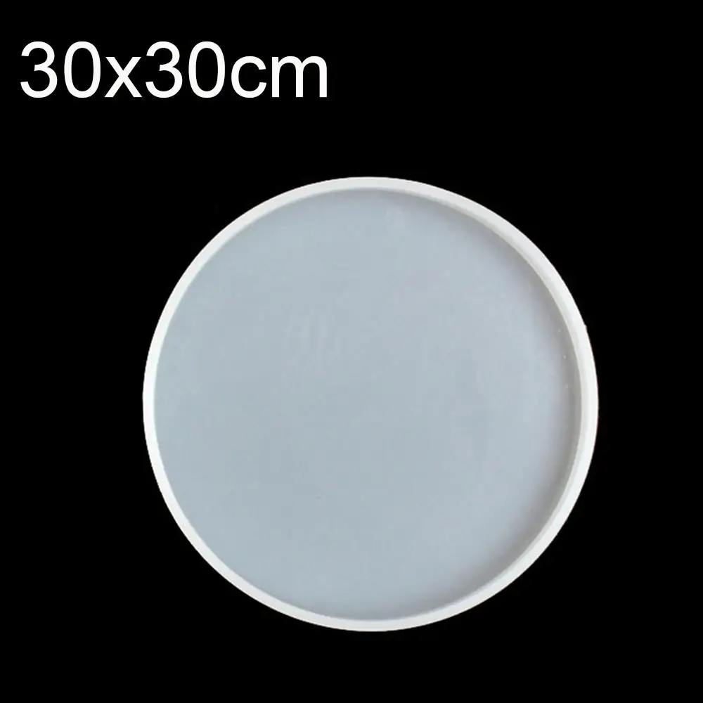 1PC Runde Silikon Epoxy Harz Casting Formen Anhänger Achat Tasse Mad Fluid Arts Coaster Form Schmuck Machen Form DIY Handwerk – Detail 2