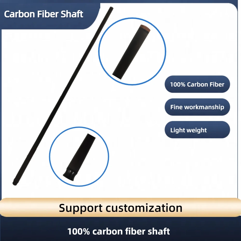 Carbon Fiber Billiard Cue Shaft Factory Direct Black Technology Billiard Cue Pool Accessories