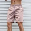 new Men Hot Shorts Light Weight Thin Short Pants Running Squat Fitness Shorts Men GYM Wear Quick-drying Drawstring Shorts 5
