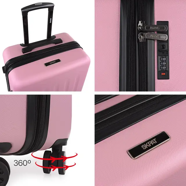 SKPAT Maletas De Viaje Cabina. Maleta Cabina 55X40x20 - Maletas De Cabina  Con 4 Ruedas - Maletas De Viaje Pequeñas Liger 175150 - AliExpress