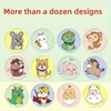 120pcs Vibrant Cartoon Waterproof Bandages  Breathable Self Adhesive Mini Round Wound Care For Kids  Adults Bandages For Kids 4