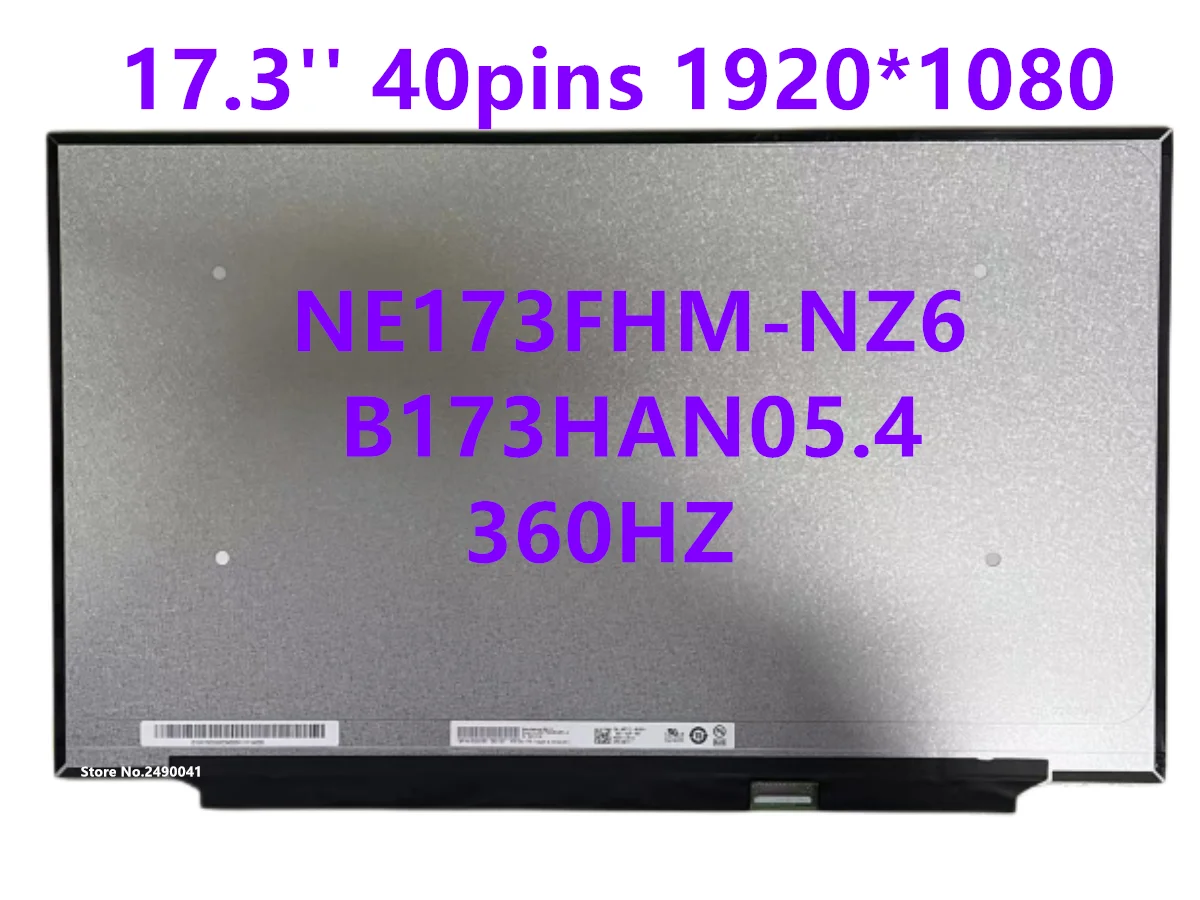 

Матрица ЖК-экрана B173HAN05.4 NE173FHM-NZ6, 17,3 дюйма, 40 контактов, EDP 360 Гц, Ips 1920x1080, для Dell, Asus, Acer Razer