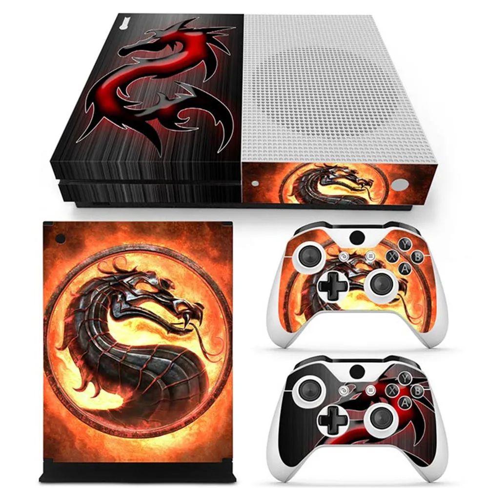 Dragon Cover Colorata Per Xbox One S Adesivo Per Xbox One S Controller Decal Skin Tn-Xbox Ones-0777