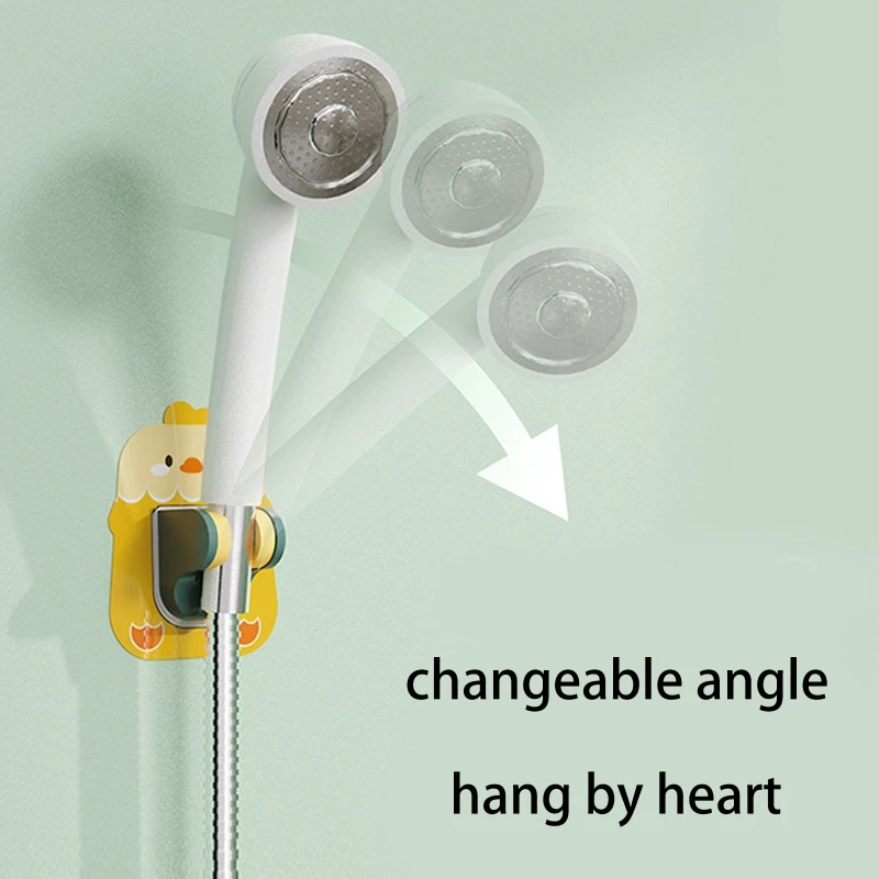 Adjustable Self-Adhesive Shower for Head Holder Bathroom Wall Mount Bracke