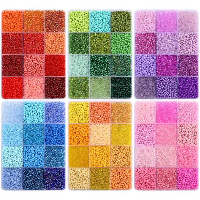 6000PCS Colorful Rice Bead Set 1