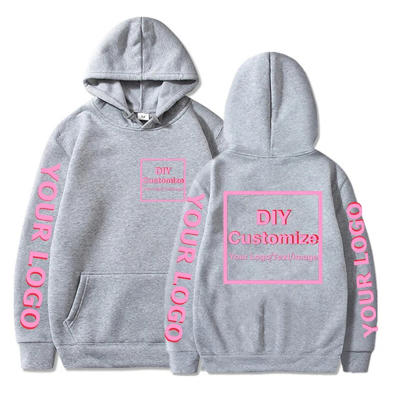 DIY CUSTOM Birthday/Couple Hoodies DIY CUSTOM Text Logo Image Print Sweatshirt Men/Women Casual Corporate clothes Dropshipping 10 S55e279ee8aac42a6bca6dacb8d558fabU