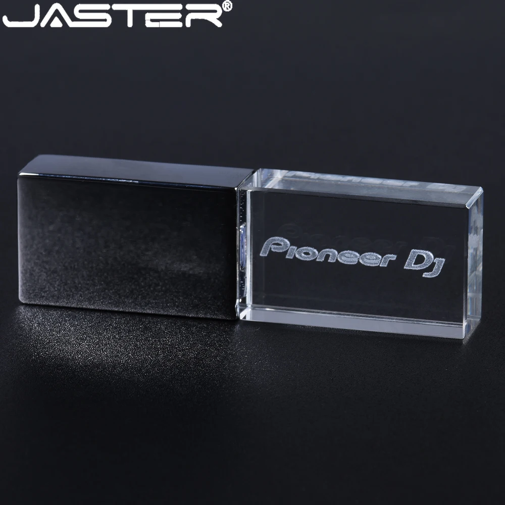 New Metal Crystal Usb Flash Drive High Speed Write Memory Stick Color Light Pioneer Dj Premium Pen Drive 64gb 128gb - Usb Drives - AliExpress