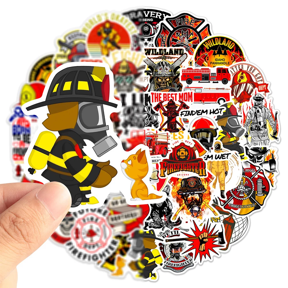 Small Stickers  Fire Tech Academy