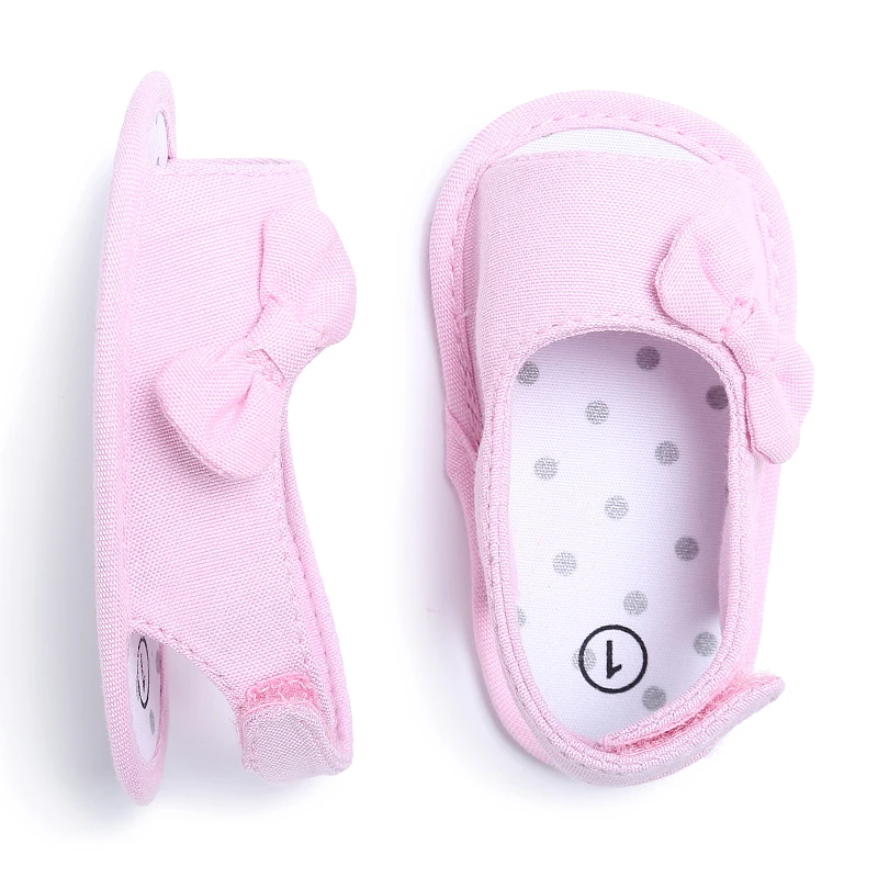0-18M Newborn Summer Sandals Cute Open Toed Bow Soft Soled Baby Sandals The First Walking Shoes For Toddlers