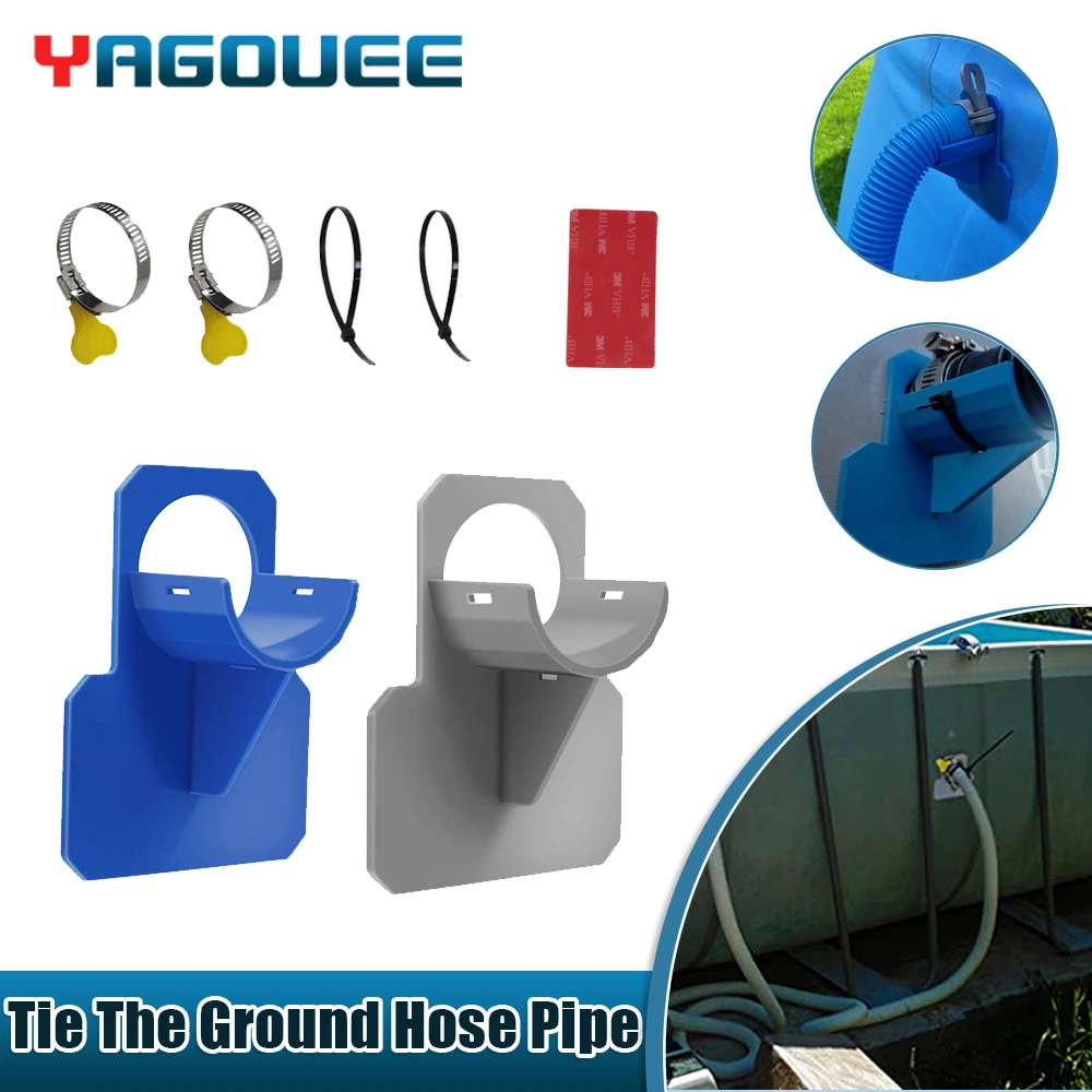 SwimmingPoolPipeHolderHoseBracketMountSupportsPipesforIntex