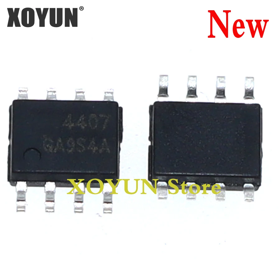 10 pçs/lote 100% Nova AO4407 4407 AO4407A 4407A MOSFET SOP 8|Circuitos ...