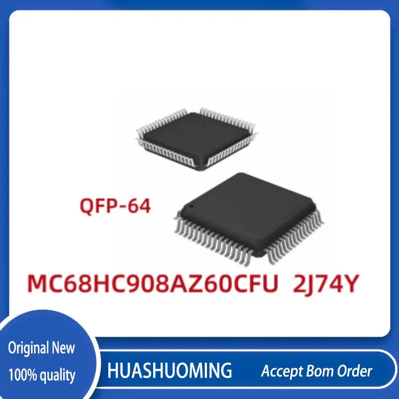 

2PCS-10Pcs/Lot MC68HC908AZ60CFU 2J74Y MC68HC908AZ60CFU MC68HC908AZ60 MC68HC908AZ60CF MC68HC908A MC68HC908 MC68HC QFP64