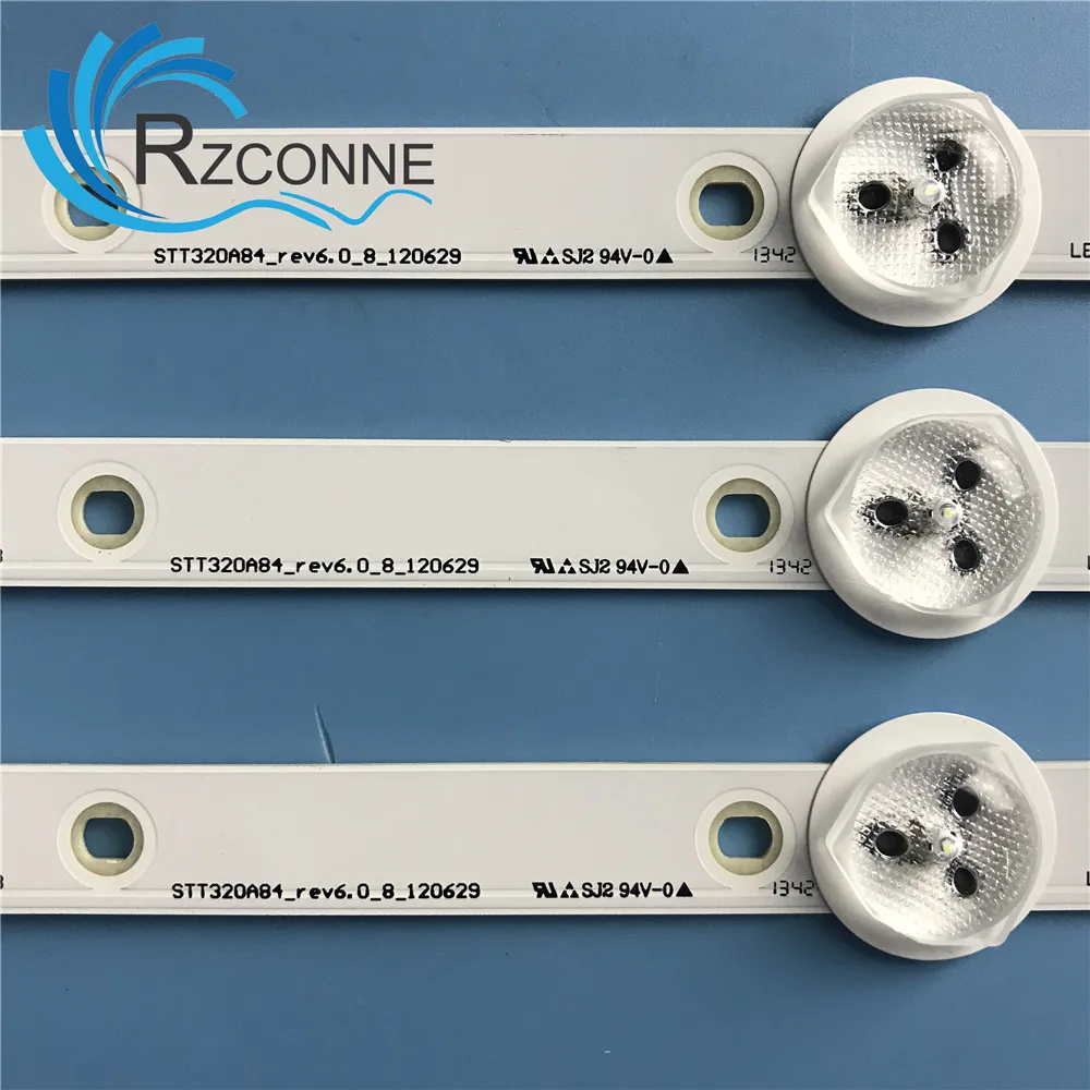 Fita de Luz Led para Retroiluminação Lâmpadas para Toshiba 32 tv 32l1350u M32am8 Stt320a84 32l1300u st - Imagem 5