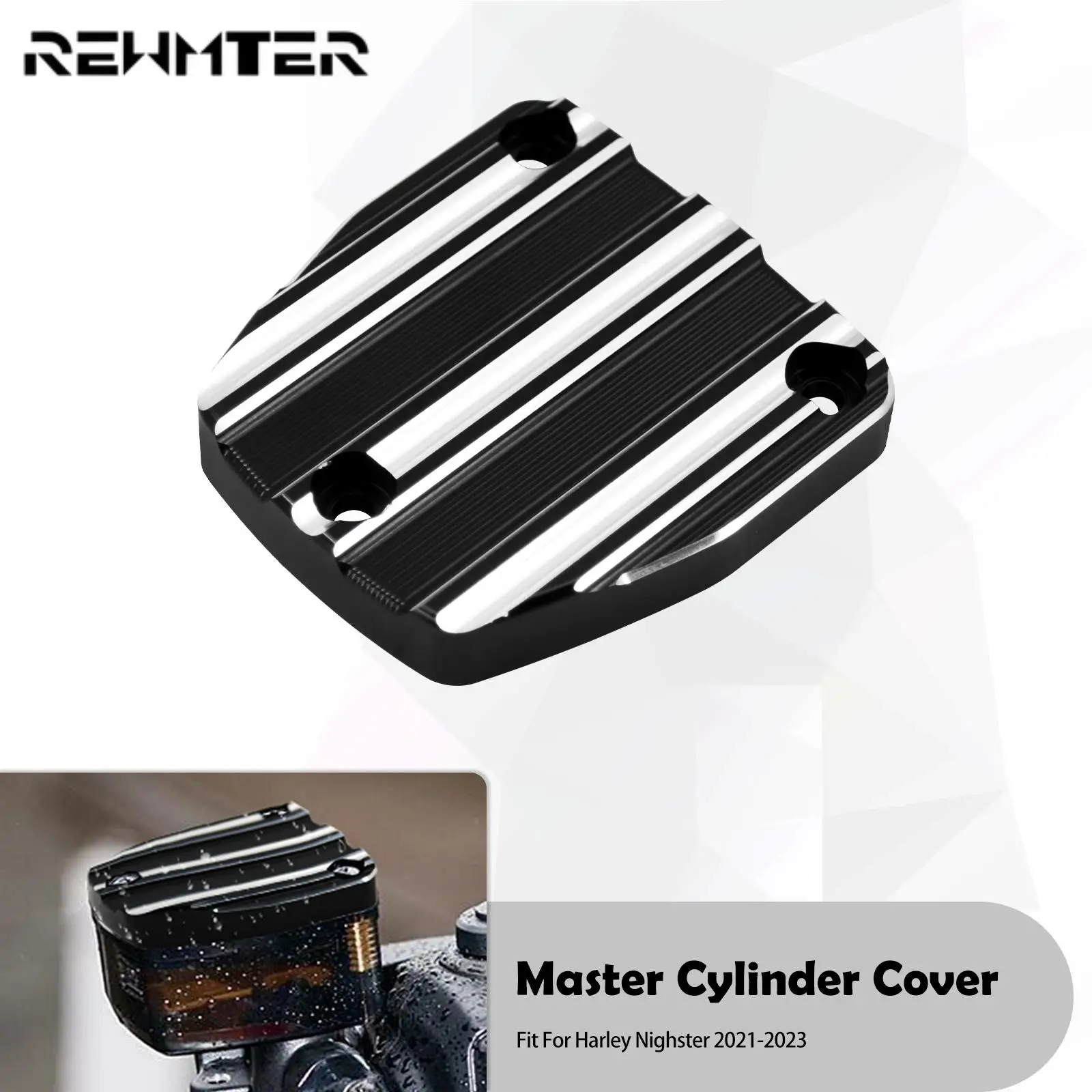 Motorcycle Front Master Cylinder Brake Cover for Harley Nightster RH975 Special RH975S CNC Aluminum