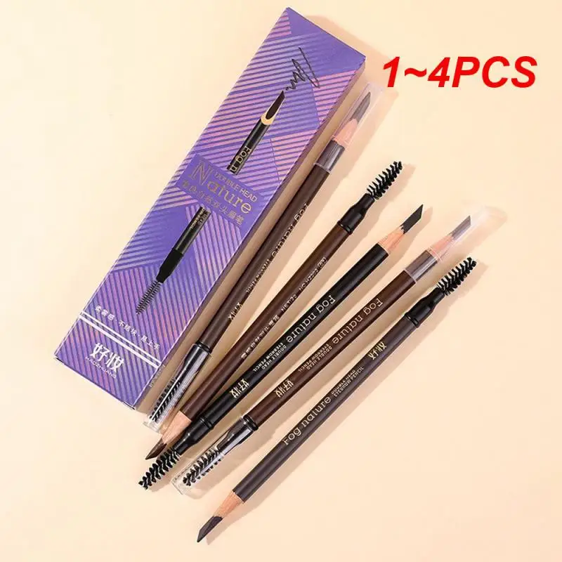 

1~4PCS Ultra-fine Eyebrow Pencil Water Proof Does Not Take Off Makeup Waterproof Eyebrow Pencil Smooth Smooth Eyebrow Pencil