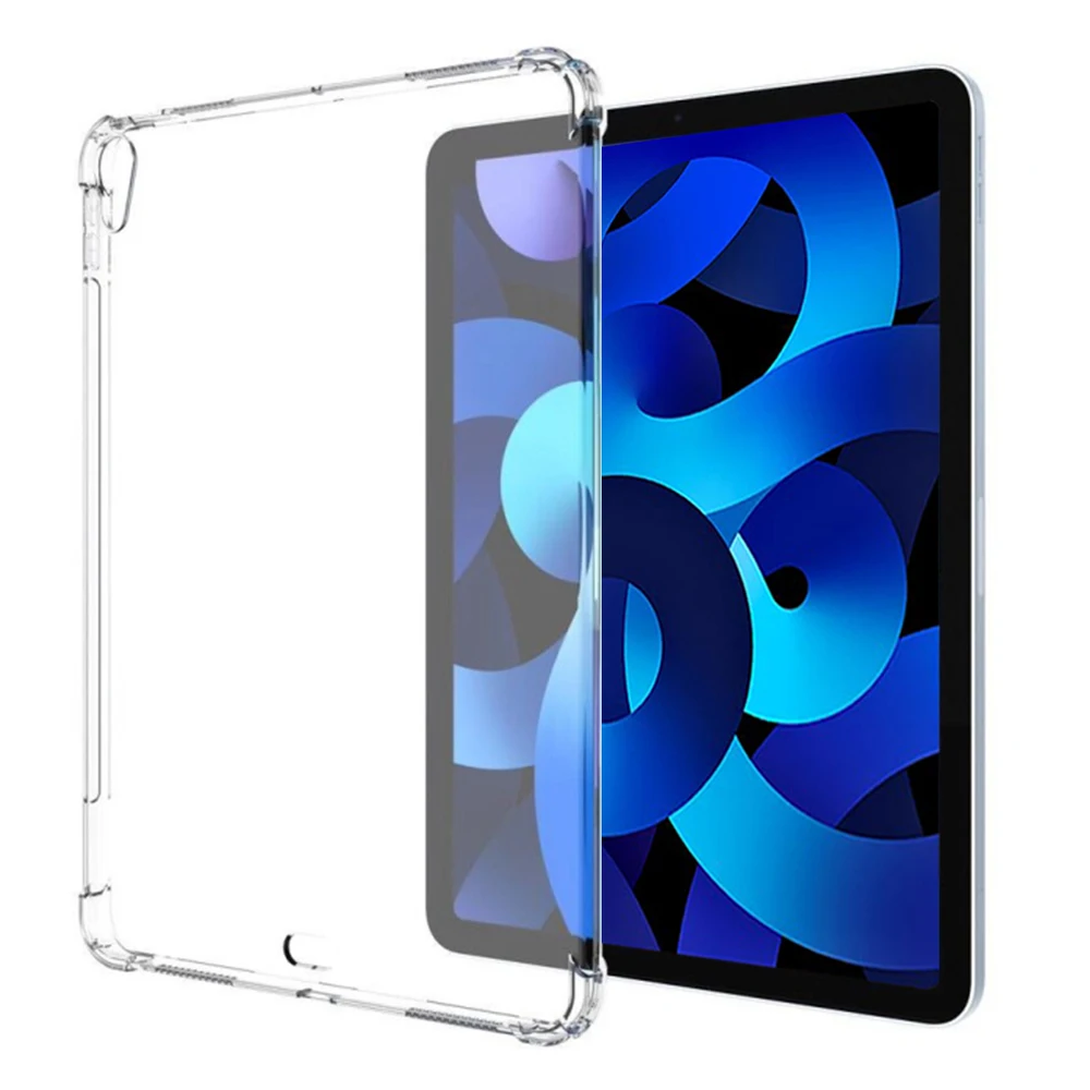 Coque protection transparente + Verre trempé pour iPad Air 4 10.9 2020