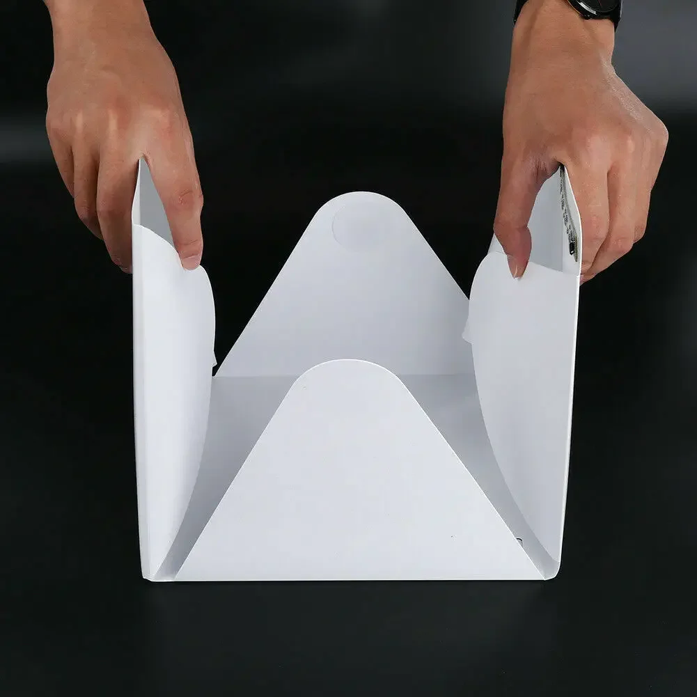 Portable LED Folding Photo Background Light box Softbox with Photography Lamp for photo studio for Photography YouTube