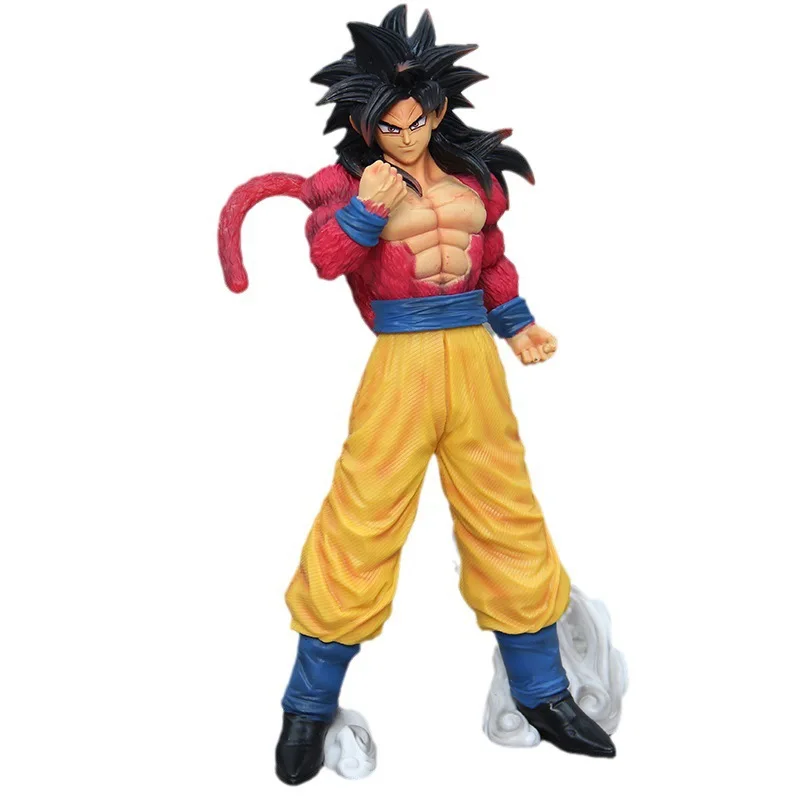30Cm Dragon Ball Gt Super Saiyan 4 Anime Figure Goku Vegeta Gogeta Ssj4 Figurine Pvc Action Figures Model Collection Toy Gift