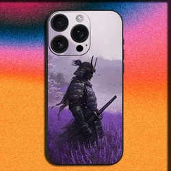 Japanese Bushido Samurai Soft Black Phone Case Cover - IPhoneXSMax (Z1)