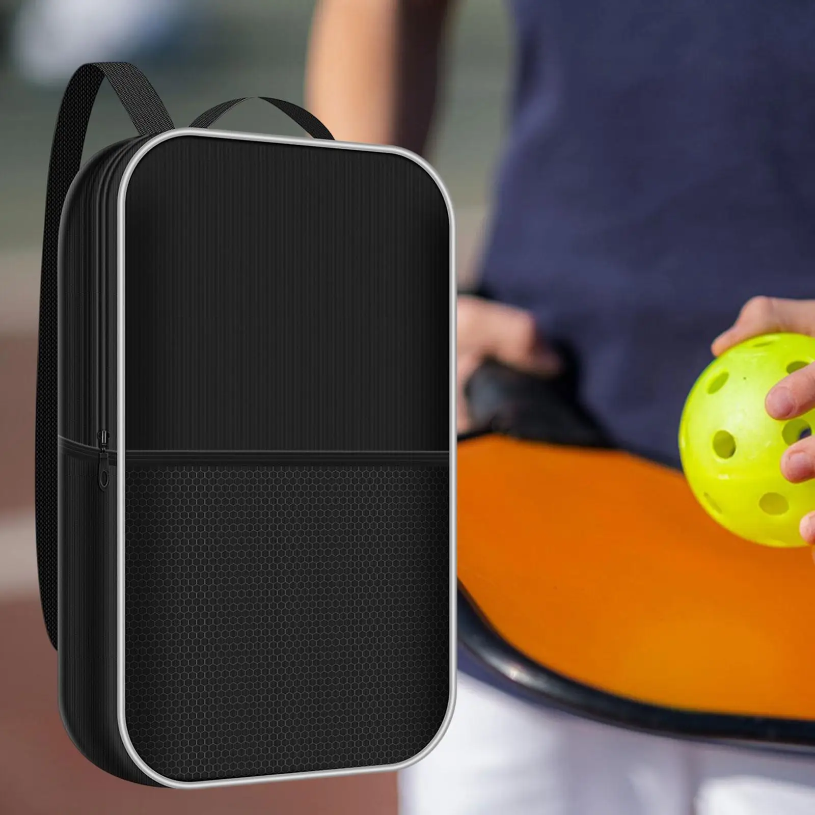 

Pickleball Paddle Bag Backpack Travel Pouch Waterproof Lightweight Pickleball Protection Paddle Holder for Beginners Gifts