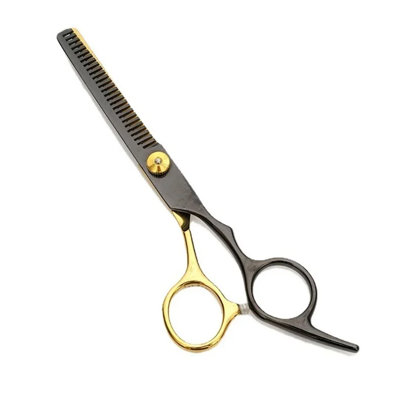 6 Inch Stainless Steel Hairdressing Scissors Cutting Professional Barber Razor Shear for Men Women Kids Salon