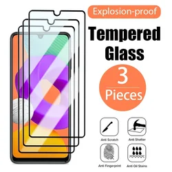3 - Pack Premium Full Coverage Screen Protector Glass Set - Tempered Glass (For A42 5G)