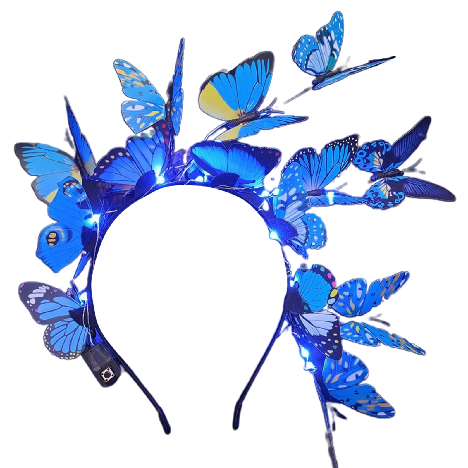 

Butterfly Headband Butterfly Hair Band Carnival Costume Accessories Cocktail Tea Party Creative Party Headbands