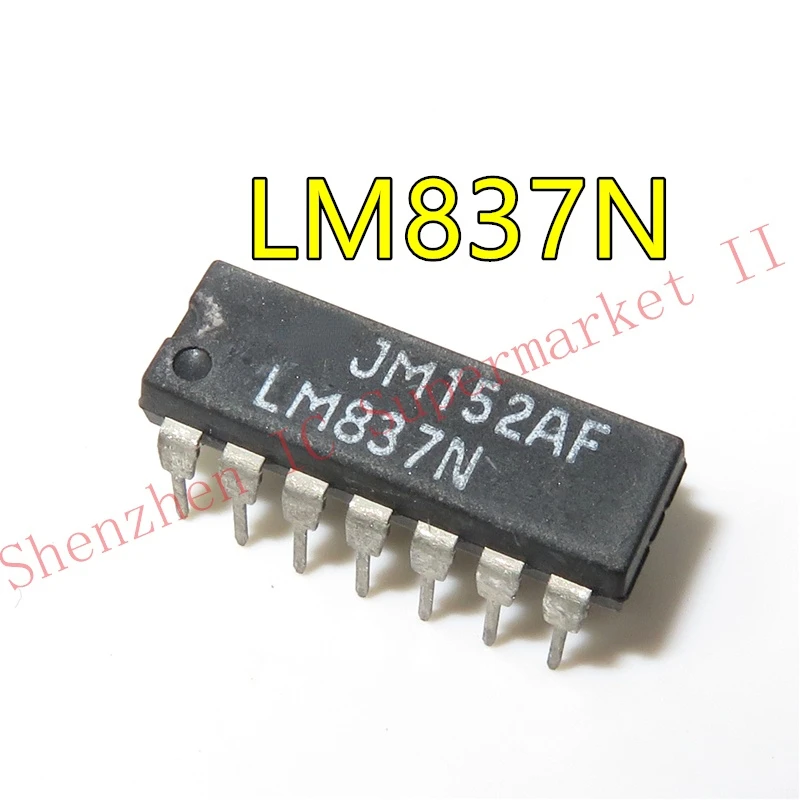 

1pcs/lot LM837 LM837N DIP14