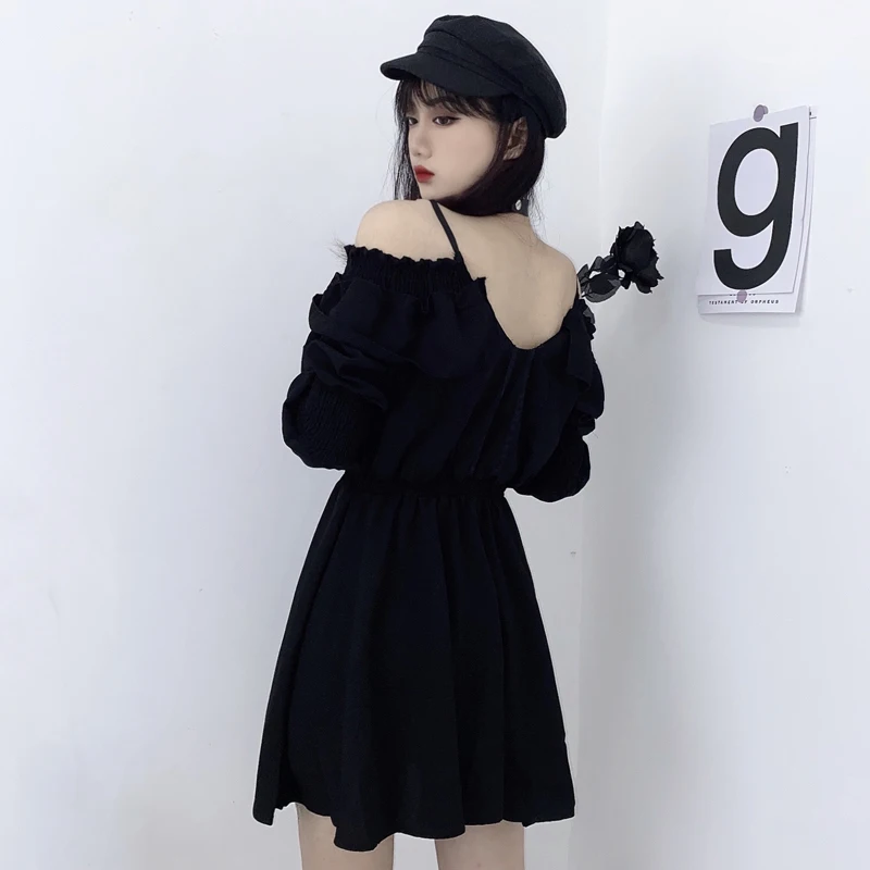 ワンピース KASHIKO Puff Preppy Mini Dress Black 카시코 Puff Preppy Mini Dress Black s | 브랜드 중고거래