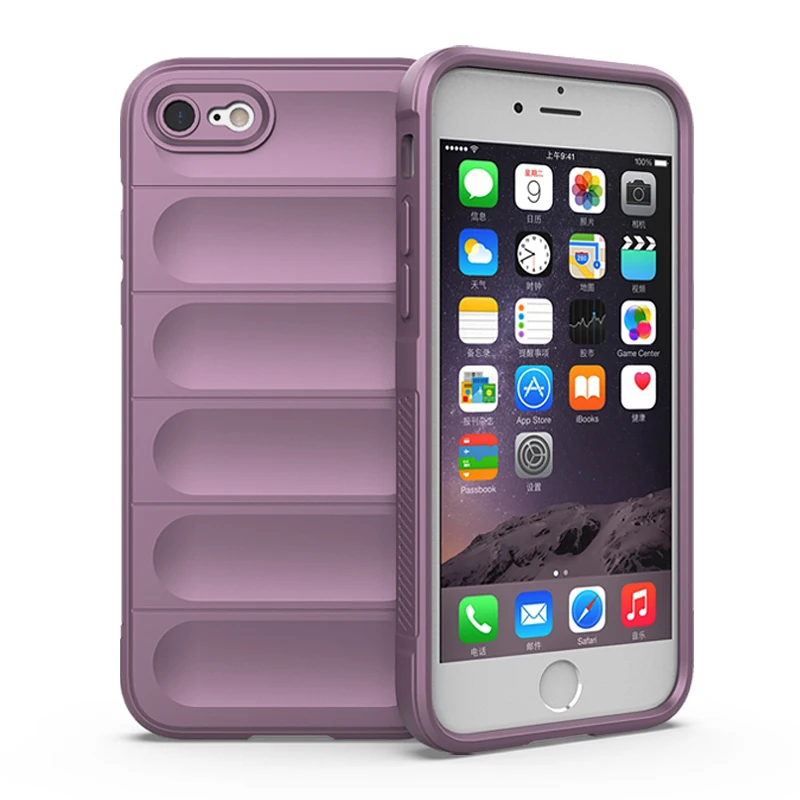 Skin-Friendly Shockproof Soft Silicone TPU Phone Back Cover