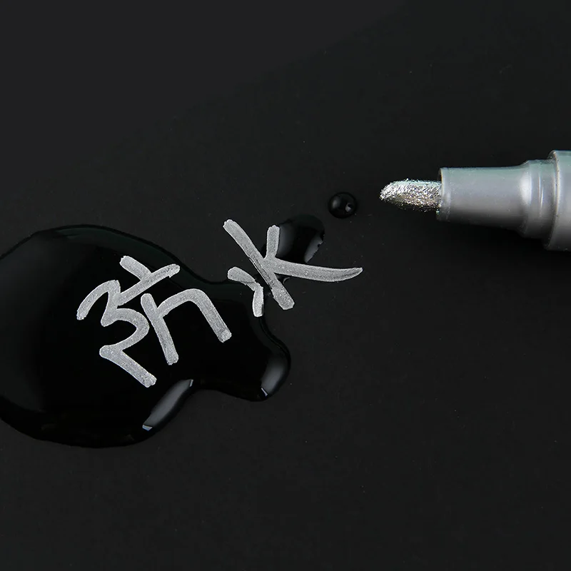 12 Colors Oil Based Permanent Marker Pens For Car Tire Lettering