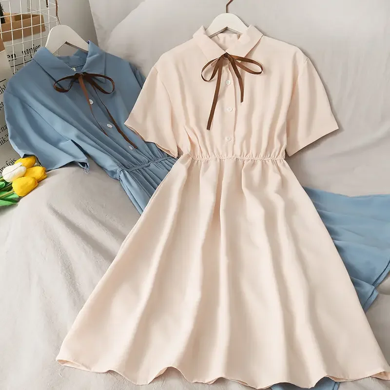 Girls' Preppy Sailor Dress 4