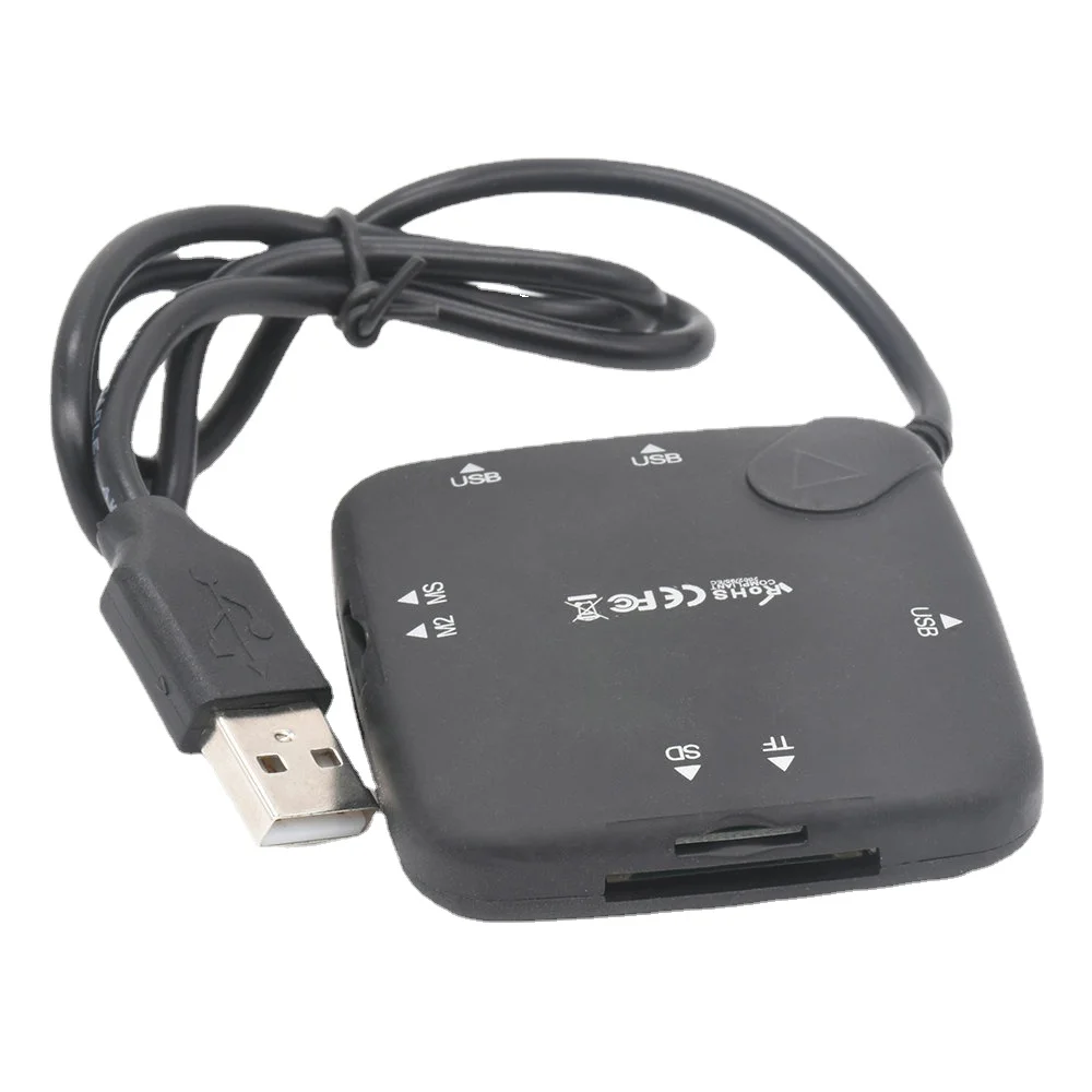 

LC27 All in One Card Reader USB 2.0 HUB Hub + MS TF SD Card Reader US Combo