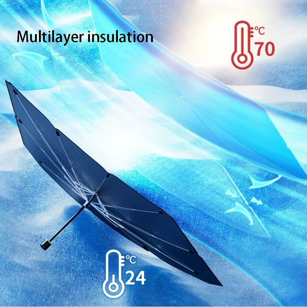 Car Windshield Sunshades Interior Protector Accessorie Part Parasol Umbrella Front Covers for Haval F7 H6 F7x H2 H3 H5 H7 H8 H9