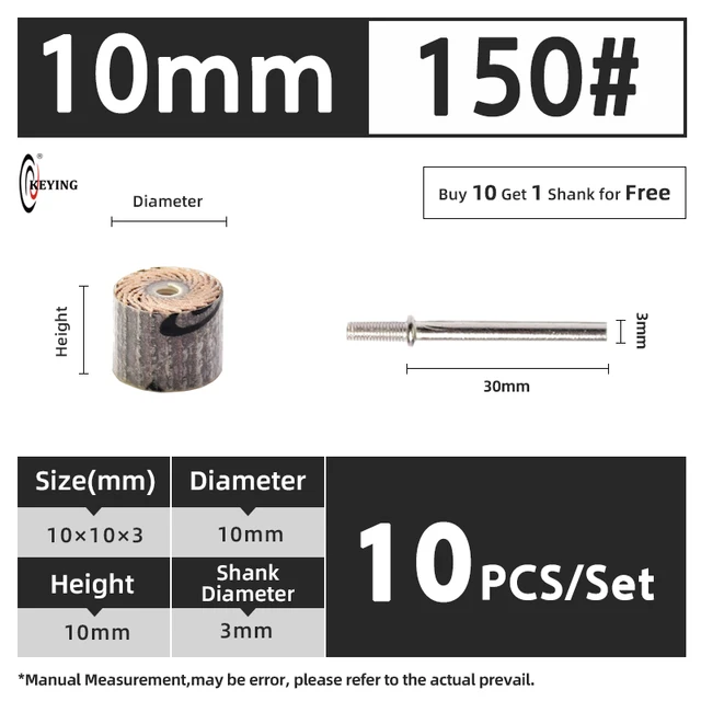 150grit-10PCS