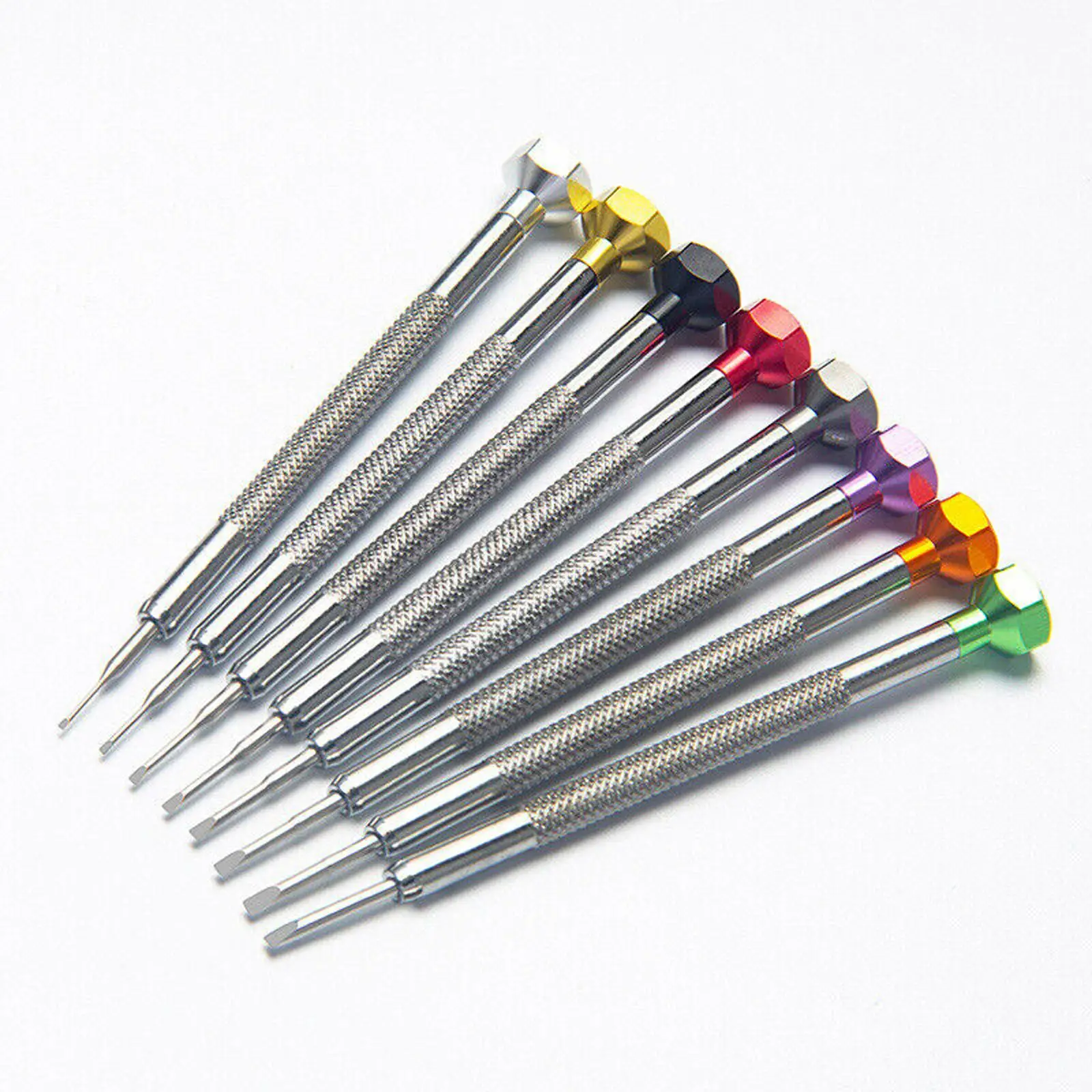 8 Pieces Watchmakers Screwdrivers Small Screwdriver Set for Glasses Cameras