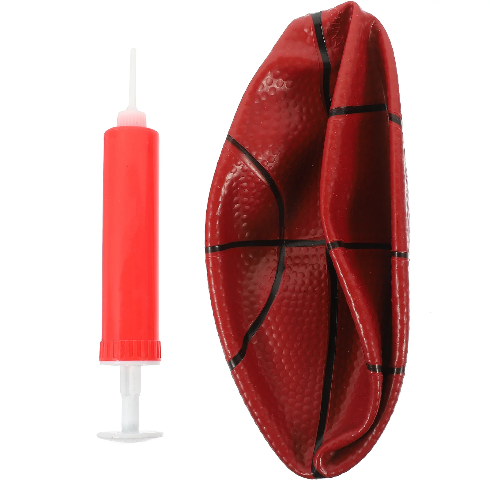 1 set Mini Basketball Pool Toys With Inflation Pump Beach Swimming Outdoor Sports Game Standard Basket Ball Toddler Play