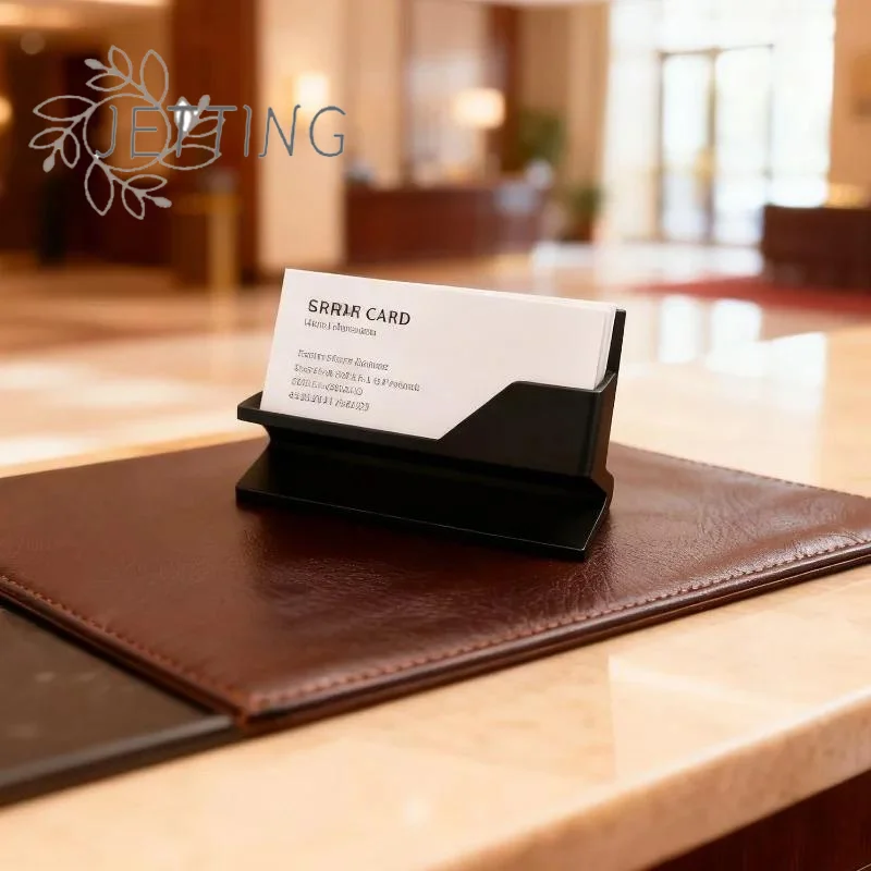 (SMTGDP11)1pc 미니멀리스트 명함 홀더 모든 크기의 카드를 보관하고 전시할 수 있는 플라스틱 데스크탑 정리함